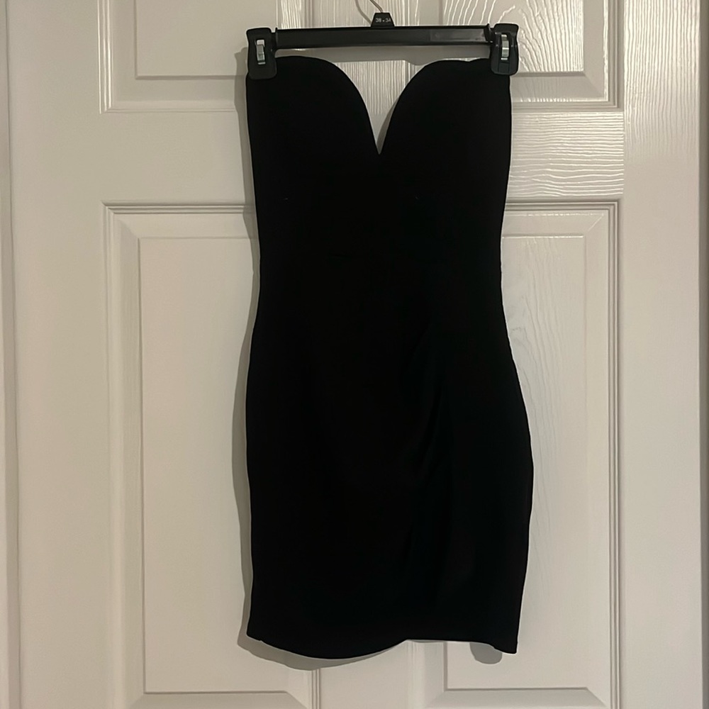 Black minidress